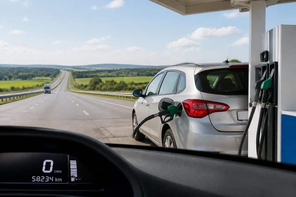 découvrez combien de kilomètres vous pouvez parcourir avec 20 euros d'essence en fonction de différents véhicules et types de carburant.