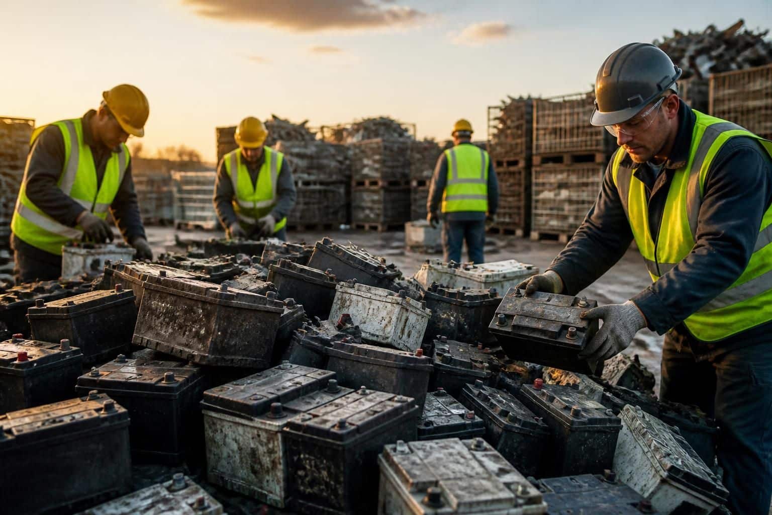 découvrez les prix de la batterie au kilo en 2026, ainsi que les tarifs actuels et les meilleures offres de rachat chez les ferrailleurs.